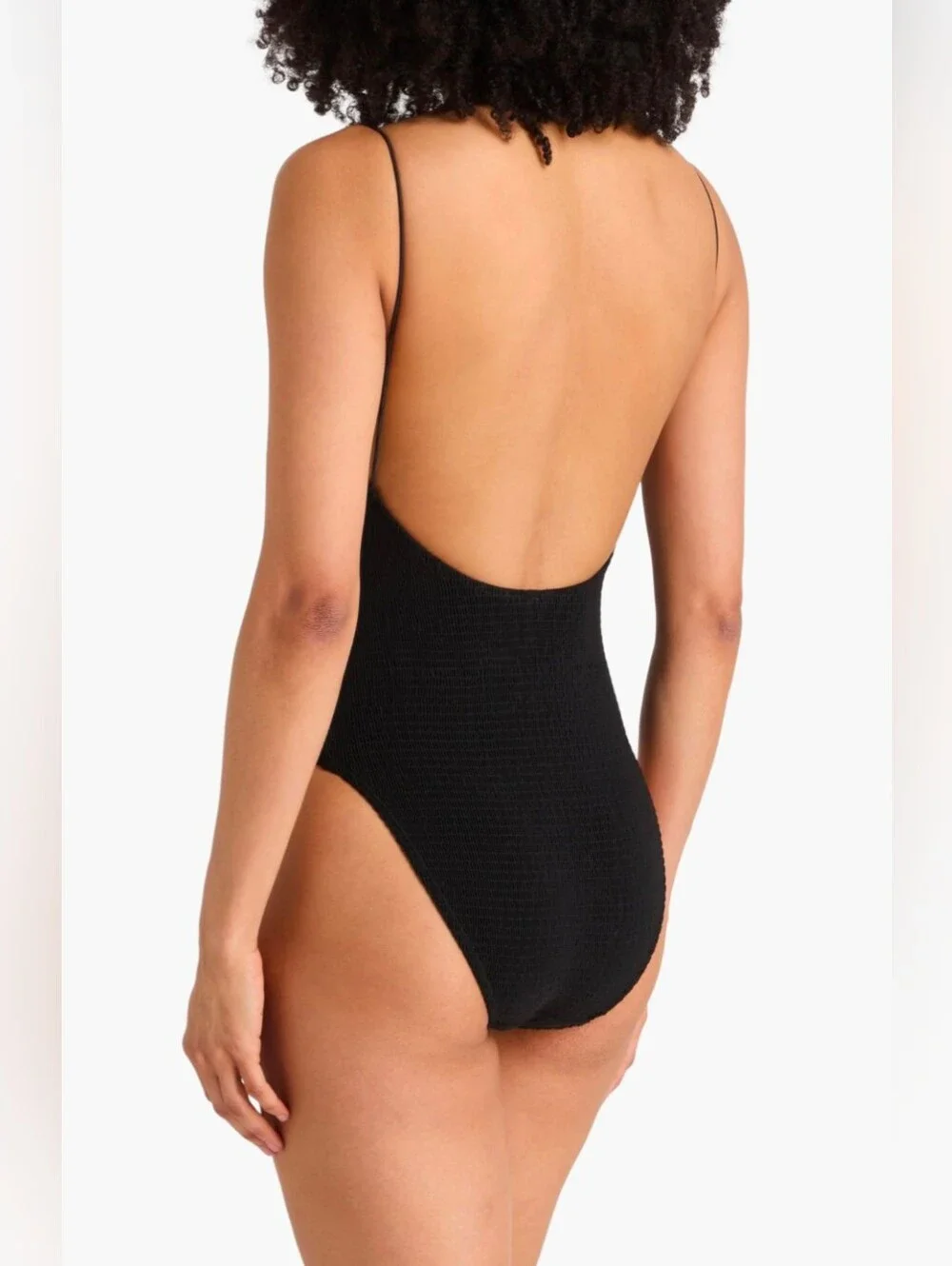 Toteme Smocked One-Piece Swimsuit - Size L